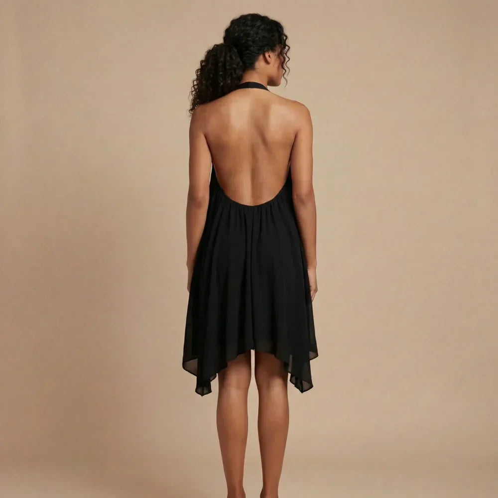 Adriana Backless Mini Dress