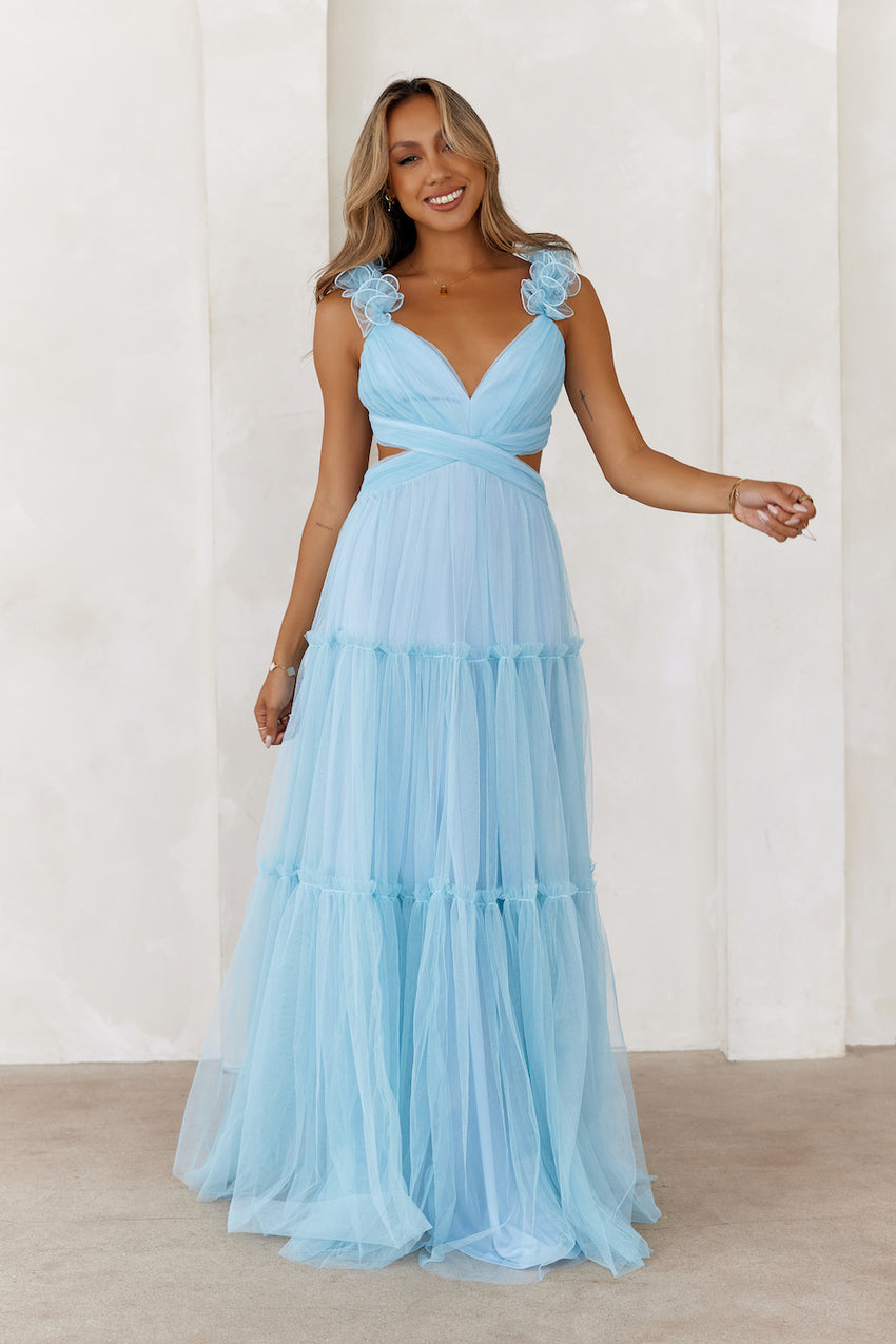 Starlit Affair Maxi Dress Mint