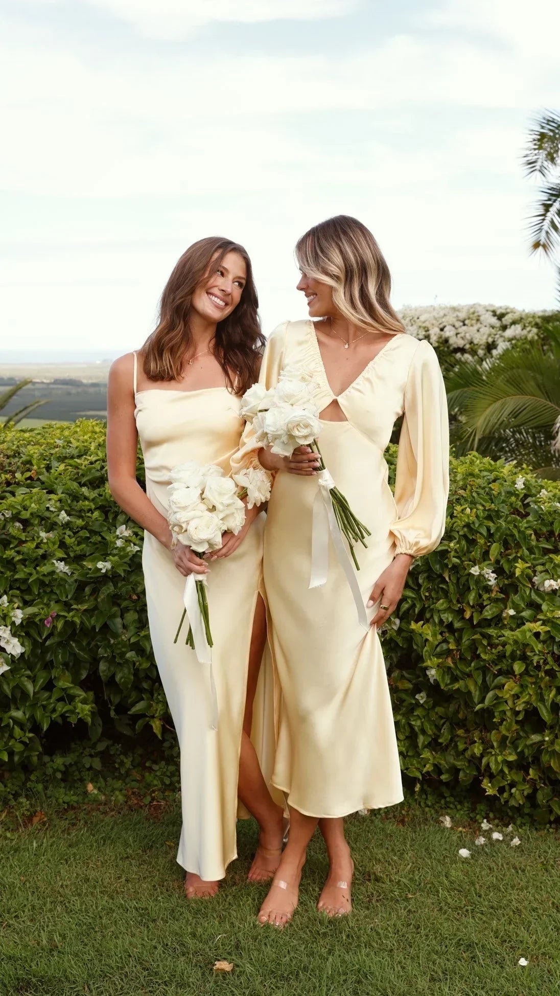 Alessandra Ruched Maxi Dress