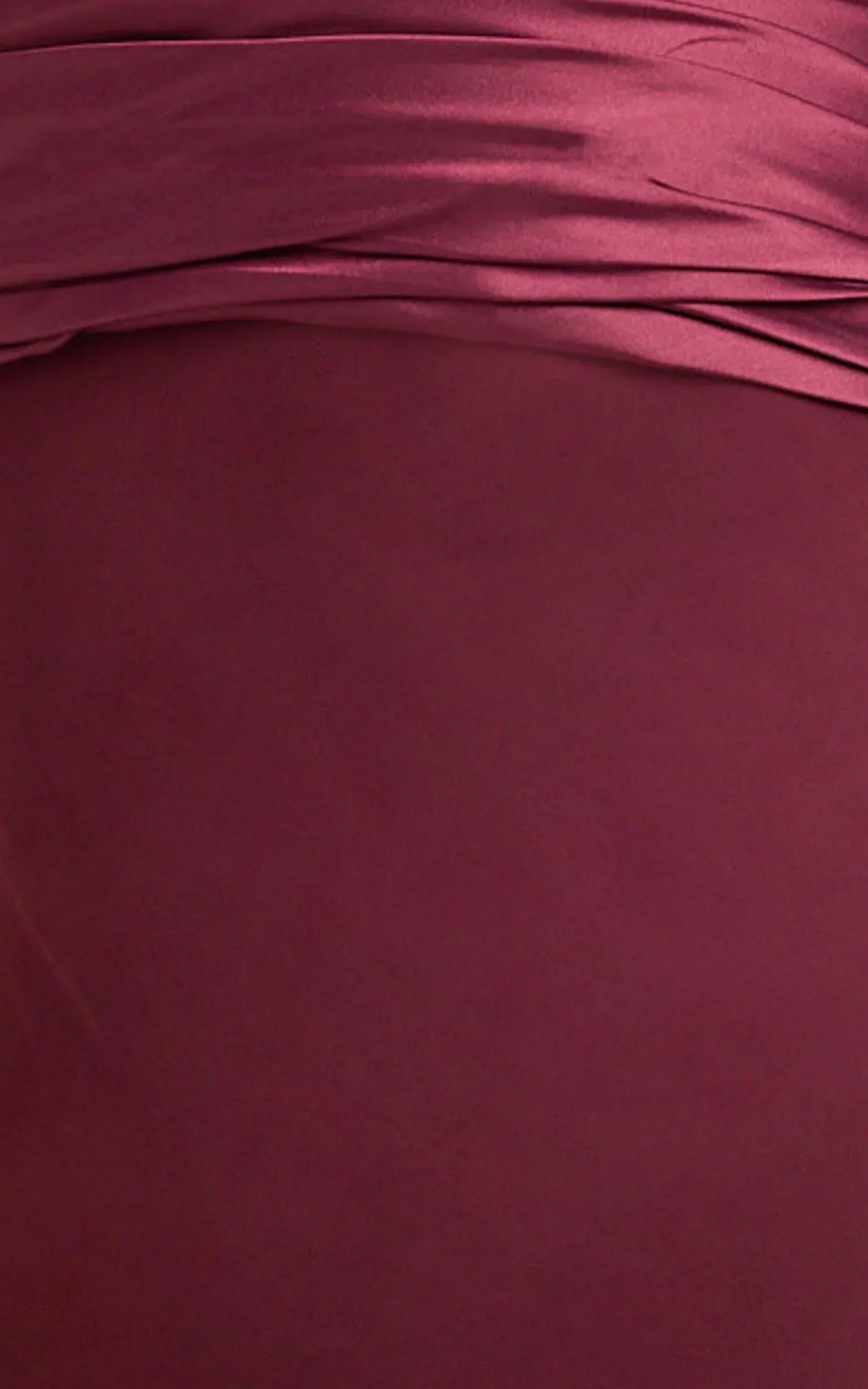 Sonya Maxi Dress - Cowl Neck Asymmetric Fit And Flare Dress In Wine