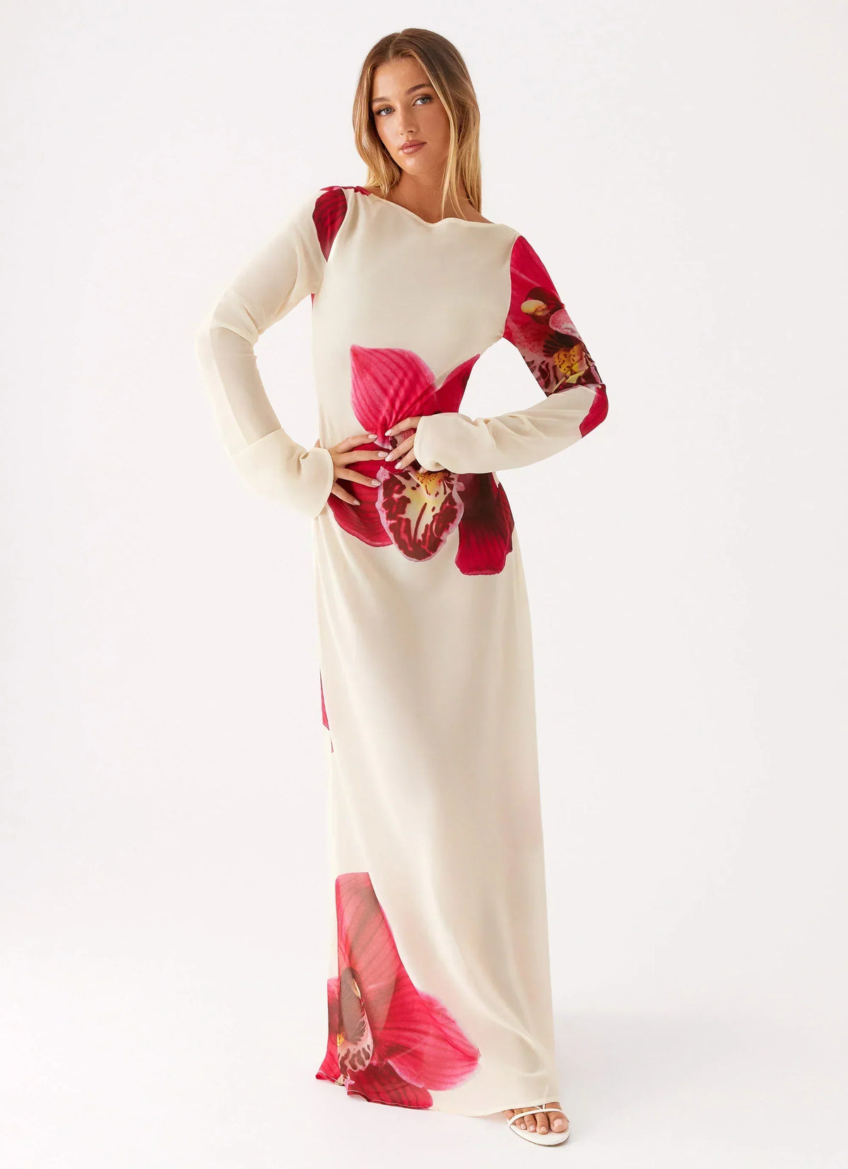 Lorde Maxi Dress - Orchid Yellow