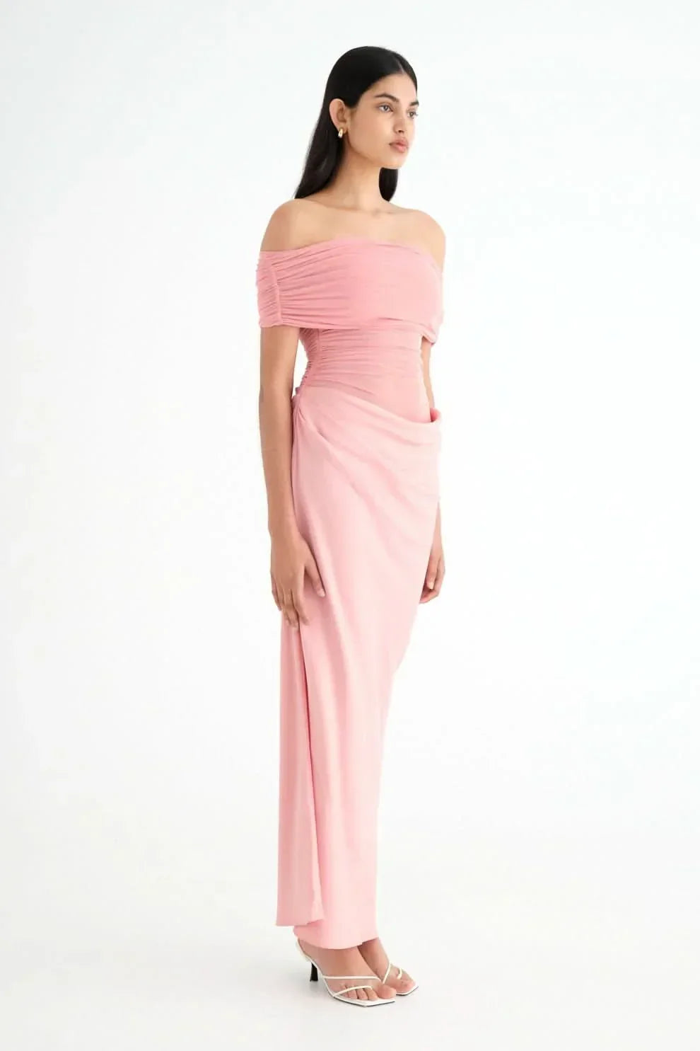 Sienna Ruched Maxi Dress
