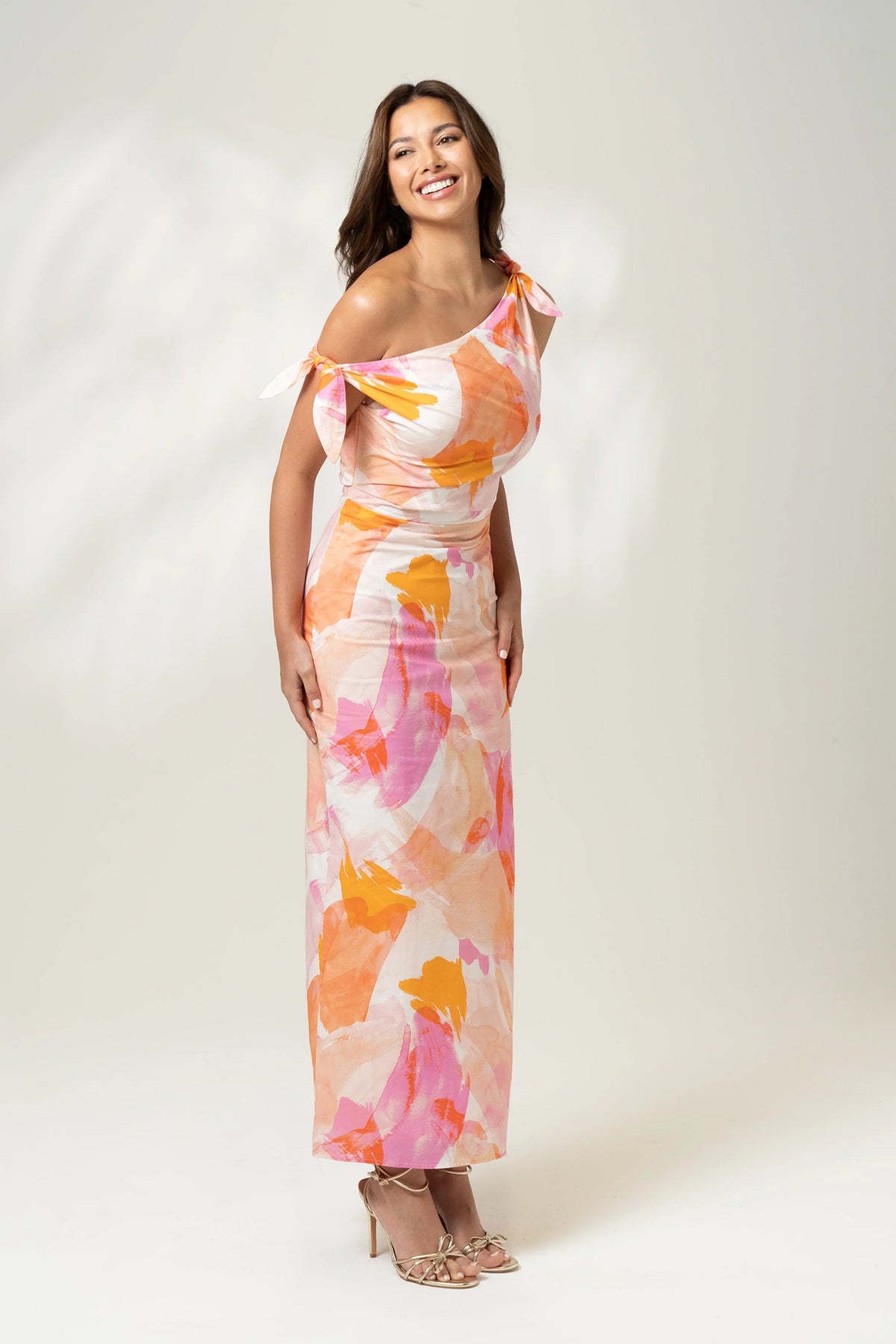 Ashley Drop Shoulder Midi Dress