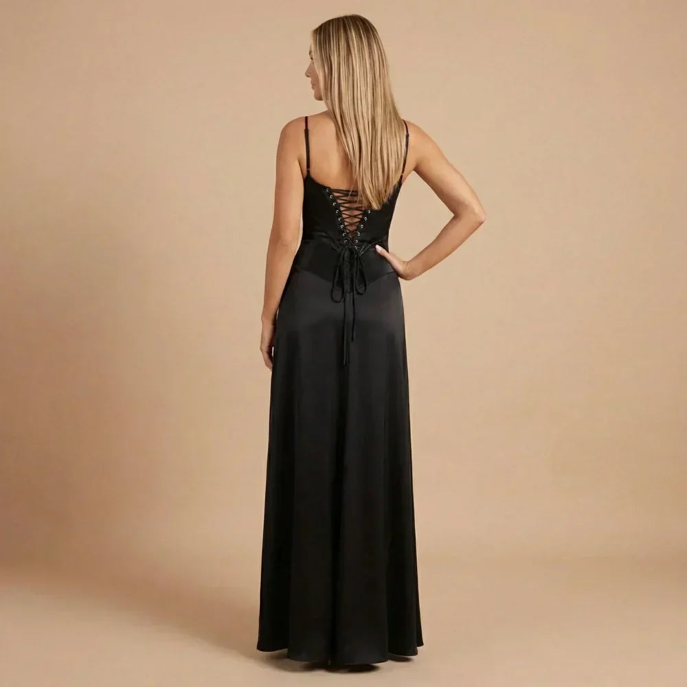 Aurelia Corset Maxi Dress