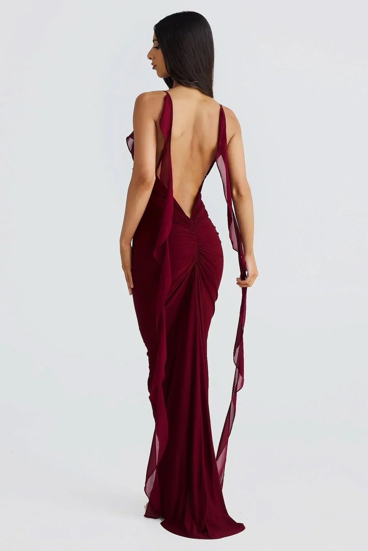 Camilla Ruffle Maxi Dress