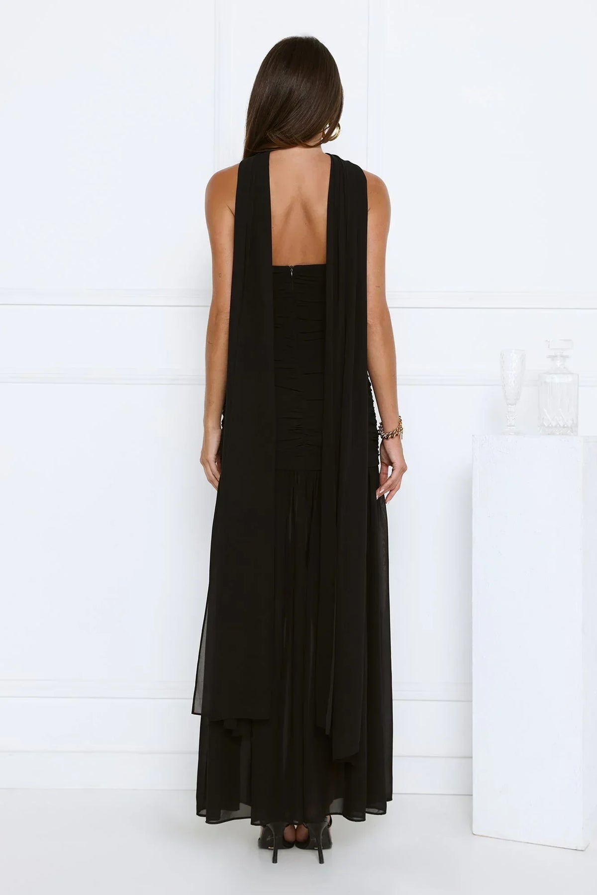 Aurelia Maxi Dress Black