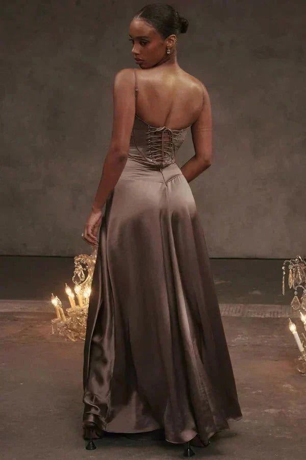 Cecilia Corset Maxi Dress