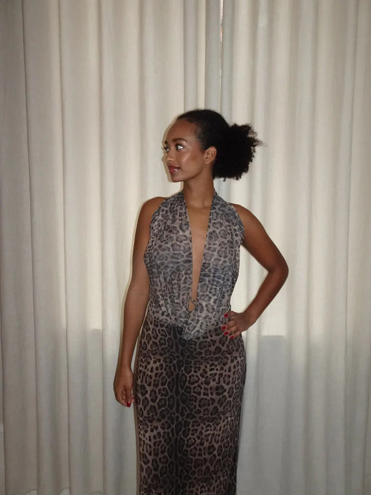 Sienna Backless Maxi Dress