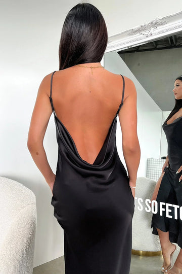 Melinda Maxi Dress - Black