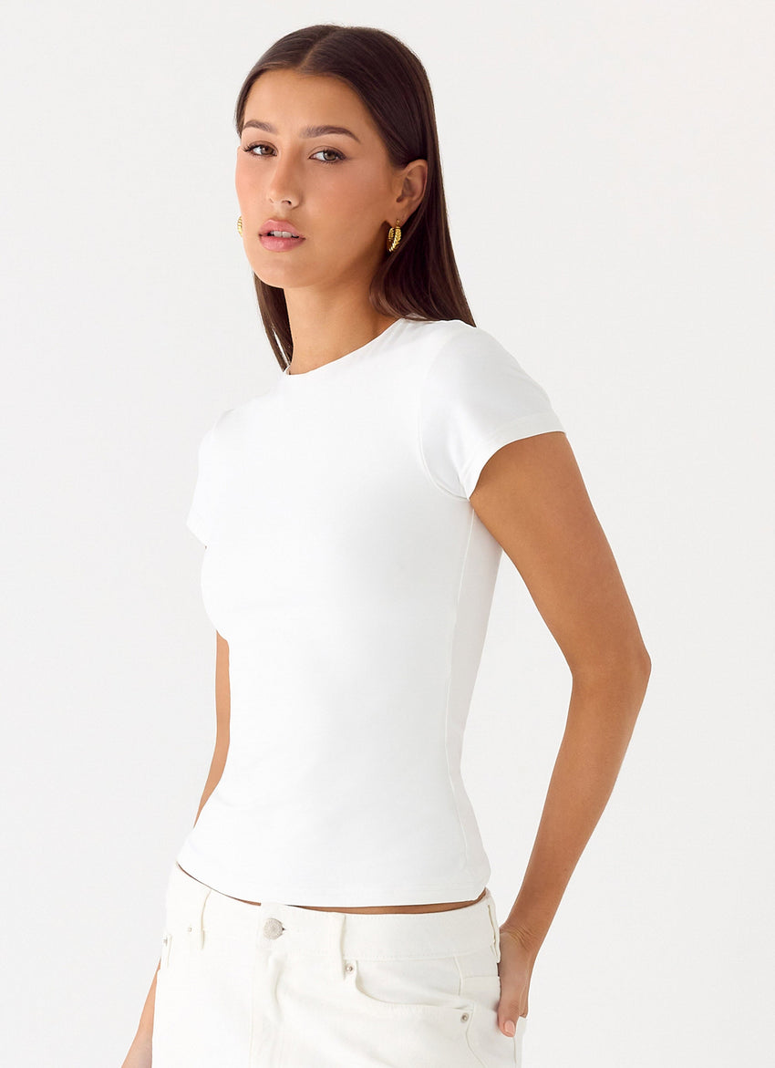 About You Top - White