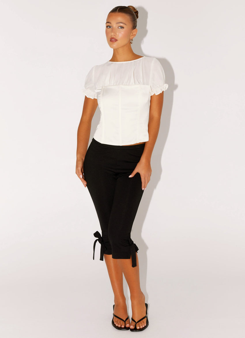 Avalee Top - Ivory