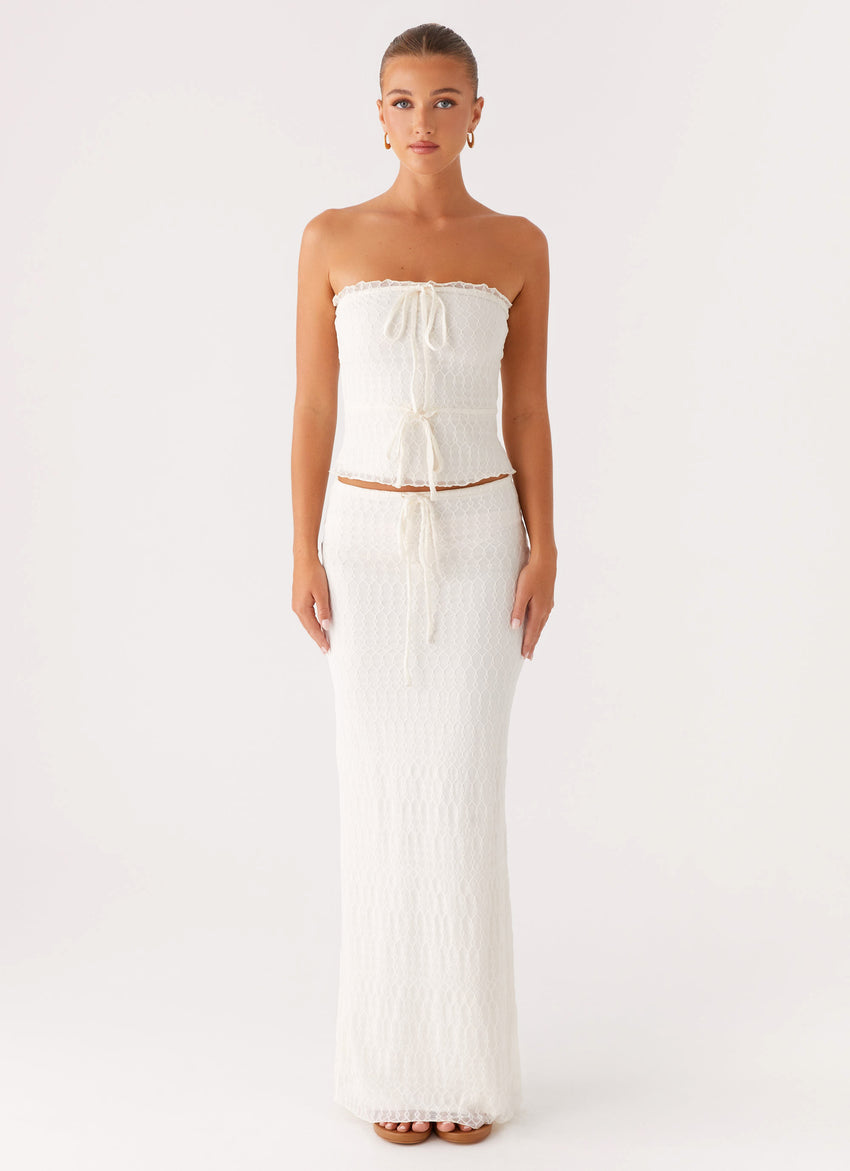 Blakely Tube Top - Ivory