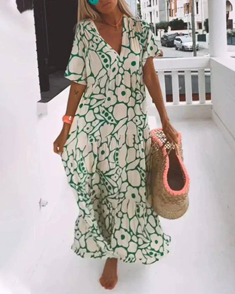 Peyton Floral Maxi Dress