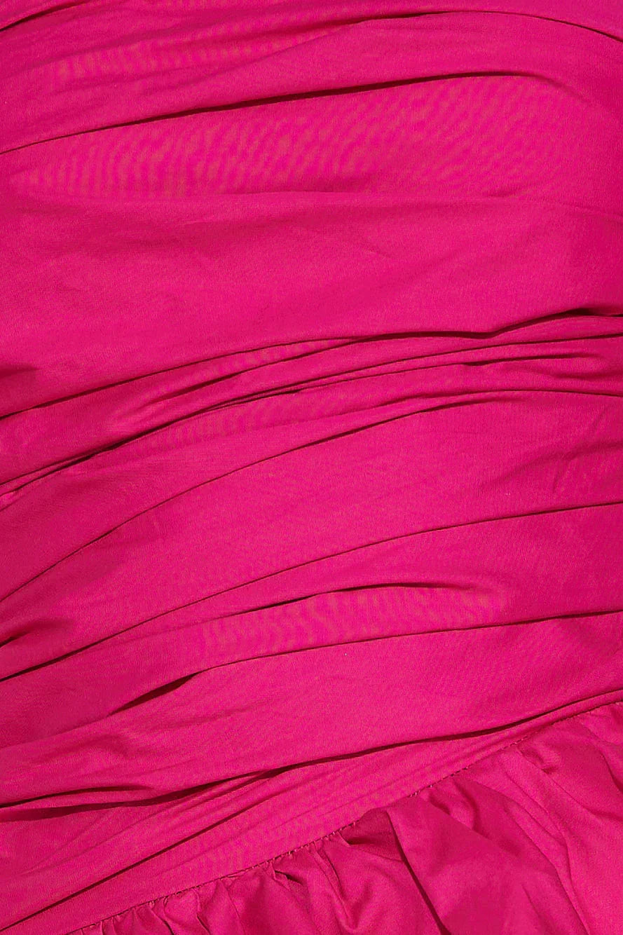 Attention Snatch Mini Dress Pink