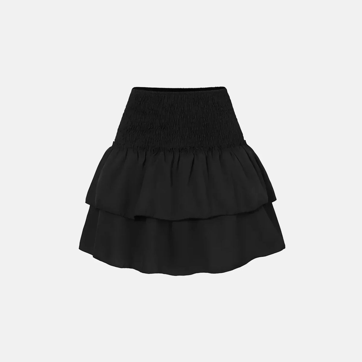 Sage Ruffle Mini Skirt Mini Dress