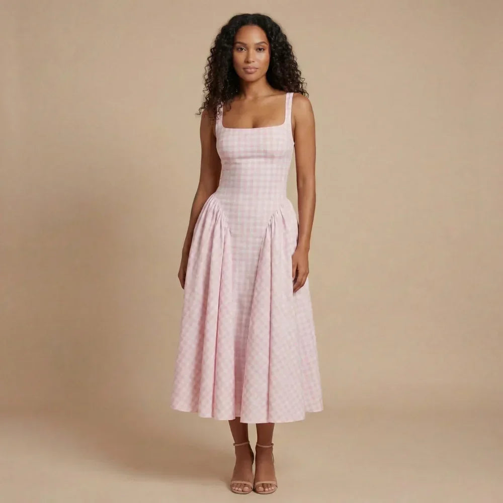 Eloise Corset Midi Dress