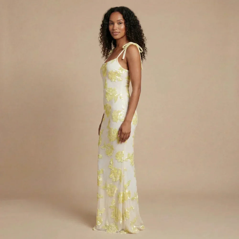 Iris Floral Maxi Dress